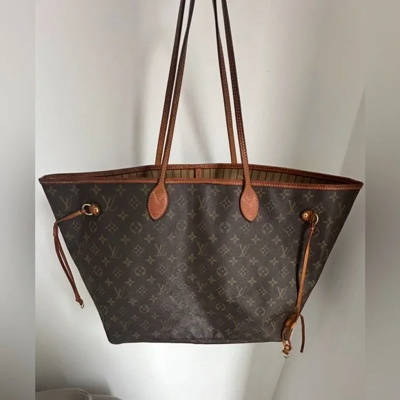 Louis Vuitton Brown Monogram Tote - Picture 1 of 16